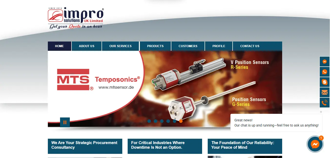 Impro Solutions UK Ltd - Corporate Procurement & Engineering Services